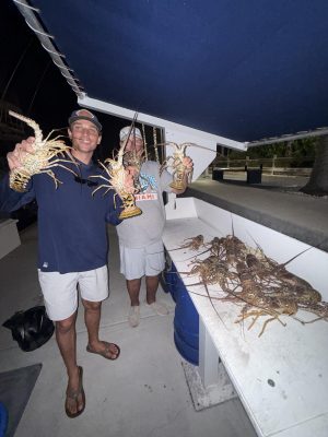 key west bully net boat lobster charter trip 13