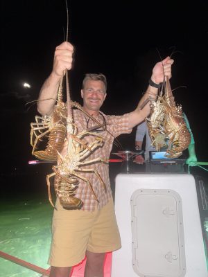 key west bully net boat lobster charter trip 15