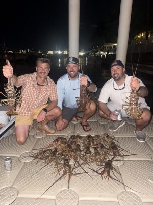 key west bully net boat lobster charter trip 16